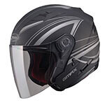 Open face helmet
