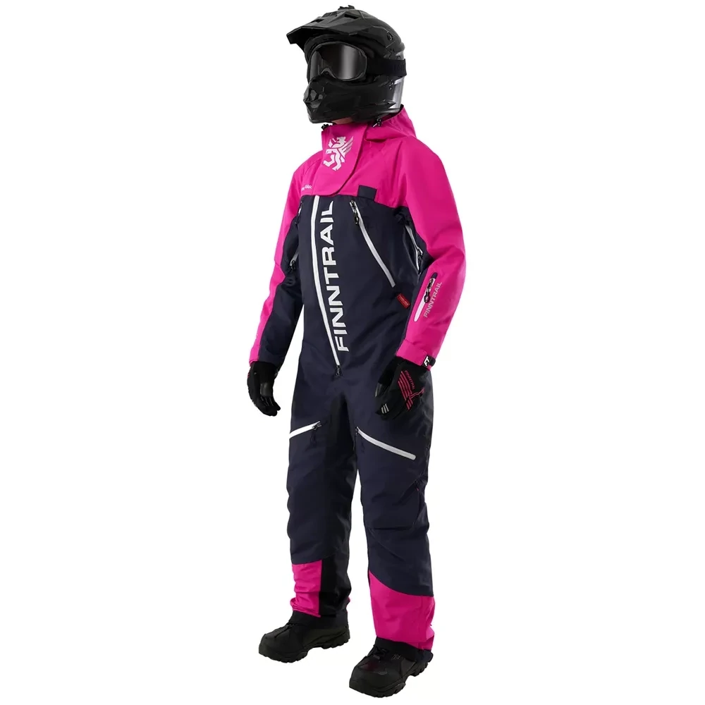 Finntrail RACHEL DarkGreyPink 3851 Snowmobile overall