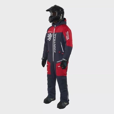 Finntrail  WIDETRACK Red 3852 Snowmobile overall