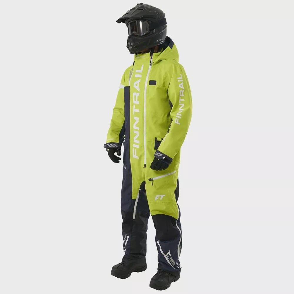 Finntrail  BACKCOUNTRY DarkGreyLime 3901 Snowmobile overall