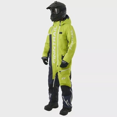 Finntrail  BACKCOUNTRY DarkGreyLime 3901 Snowmobile overall