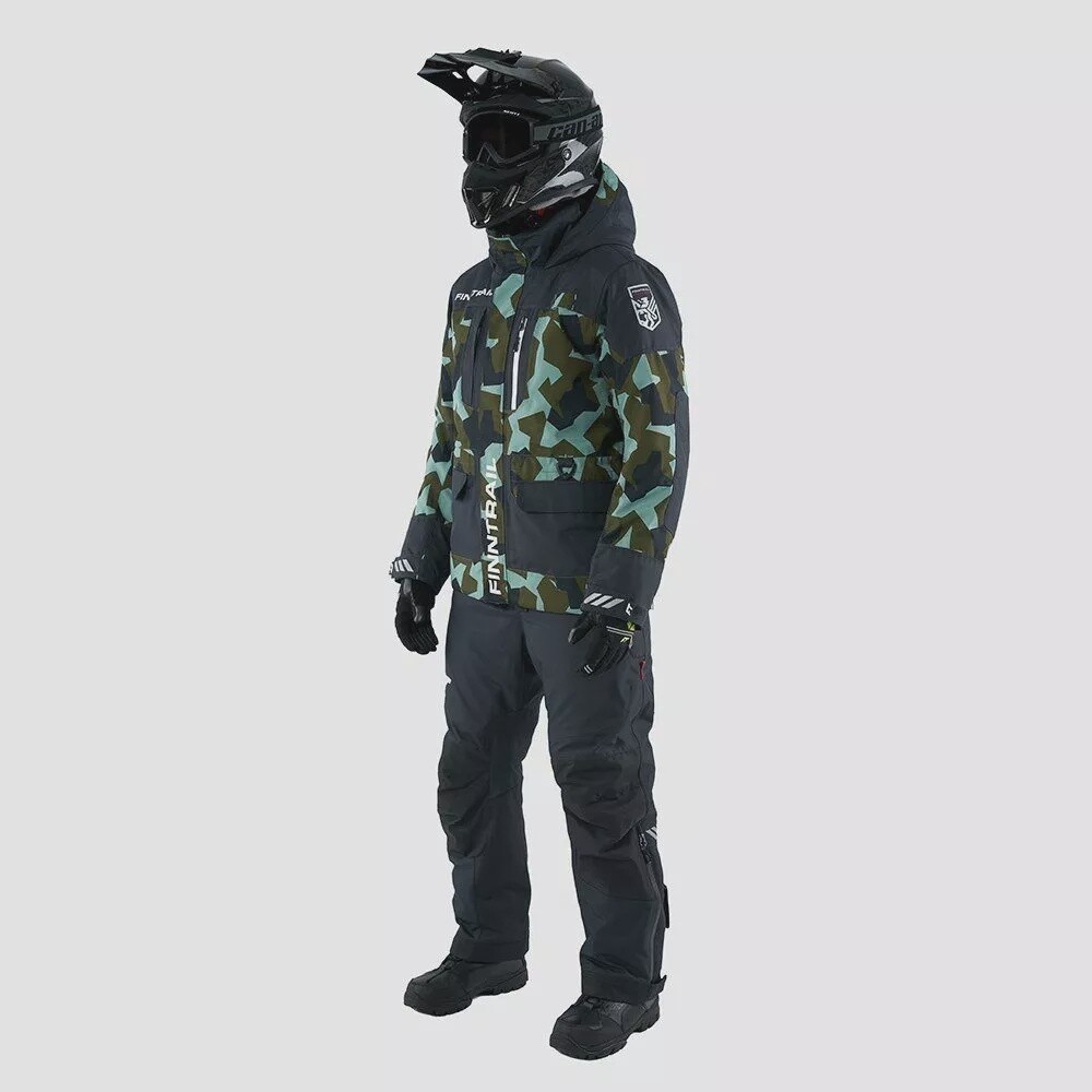 Finntrail POWERMAN 22 CamoArmy 3752 Snowmobile suit