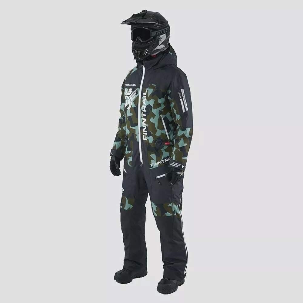 Finntrail WIDETRACK 22 CamoArmy 3852 Snowmobile overall