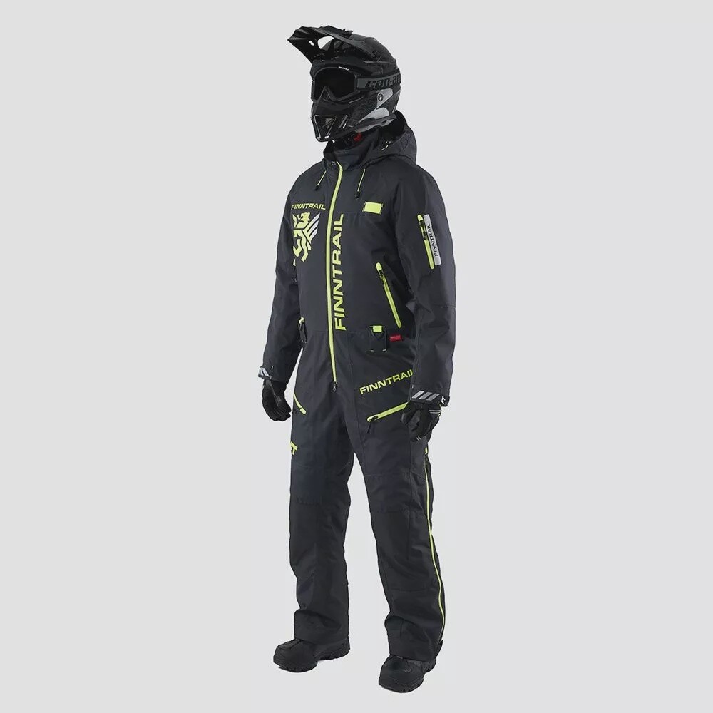 Finntrail WIDETRACK 22 Graphite 3852 Snowmobile overall