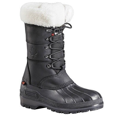 BAFFIN WOMEN&#39;S MAPLE LEAF BOOTS BLACK