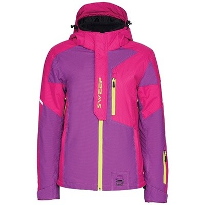 SWEEP WOMEN&#39;S RECON INSULATED JACKET PURPLE/HIGH-VISIBILITY
