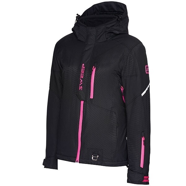 SWEEP WOMEN&#39;S RECON INSULATED JACKET BLACK/PINK