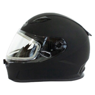 GMAX FF49 FULL FACE HELMET MATTE BLACK ELECTRIC LENS