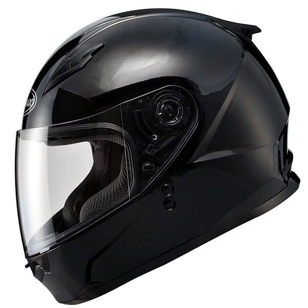 GMAX GM49Y FULL FACE HELMET YOUTH BLACK SINGLE LENS