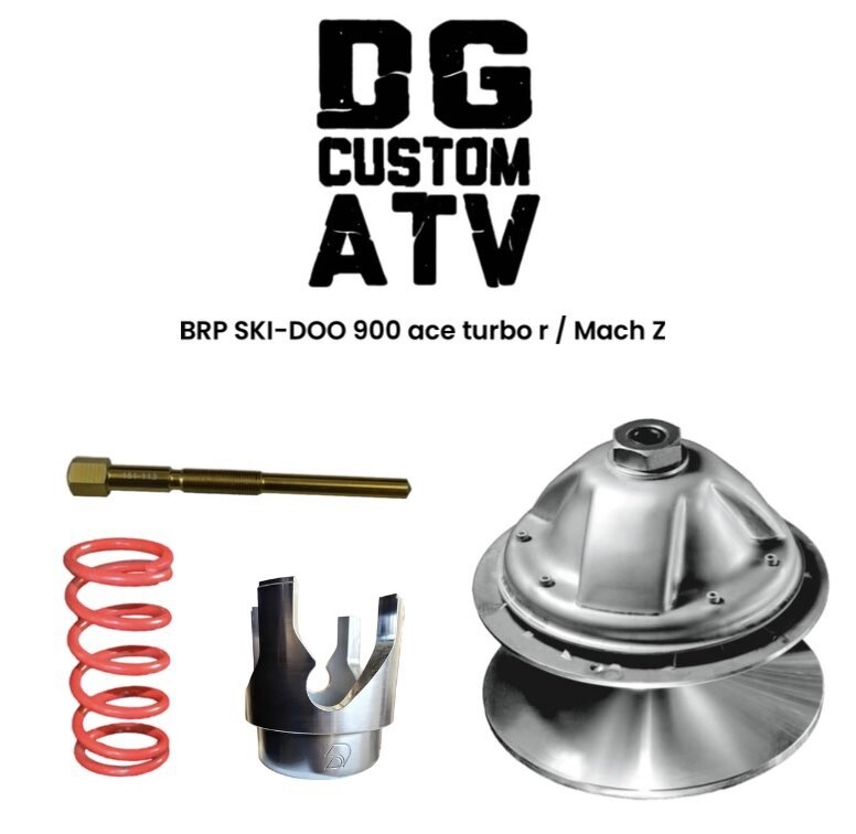 DG CUSTOM CLUTCH KIT SKI-DOO 900 ace turbo r / Mach Z  129&quot; / 137&quot; 2019-2024