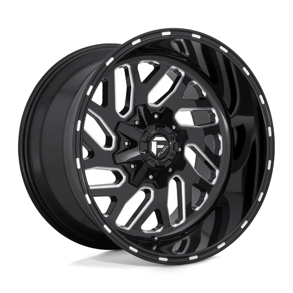 Fuel Off Road  Triton D581; 20 Inch Diameter x 12 Inch Width; 8 x 165.1 Millimeter/ 8 x 6.50 Inch Bolt Pattern; -43 Millimeter Offset