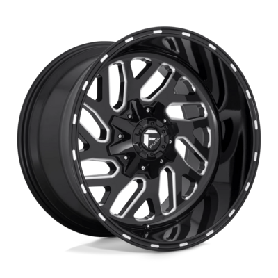 Fuel Off Road  Triton D581; 20 Inch Diameter x 12 Inch Width; 8 x 165.1 Millimeter/ 8 x 6.50 Inch Bolt Pattern; -43 Millimeter Offset
