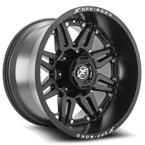 XF OFFROAD XF-204 Series Wheels 8x165.1, 20x12 -44  - Matte Black