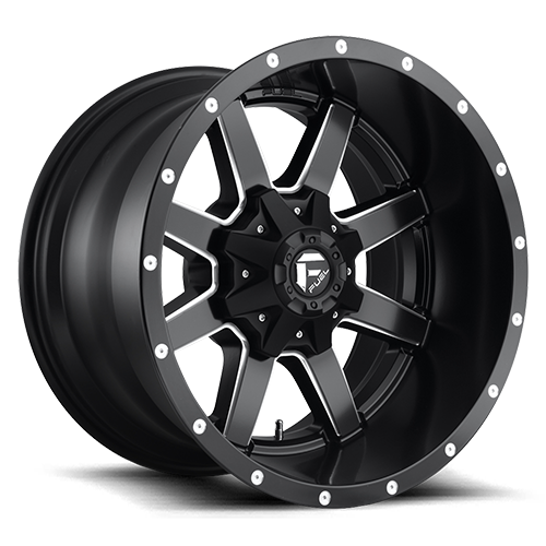 Fuel D538 20x12 8x165.1 / 8x6.5 MT-BLK-MIL -44MM