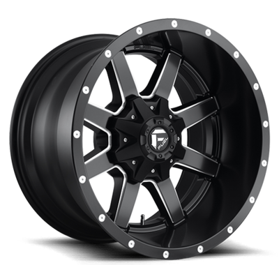 Fuel D538 20x12 8x165.1 / 8x6.5 MT-BLK-MIL -44MM