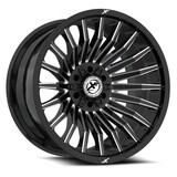 XF OFFROAD 231 20x10 6x135 / 6x139.7 -12 Gloss Black Milled