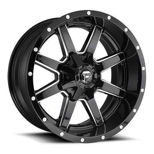 Fuel D610 20x10 6x135 / 6x139.7 GL-BLK-MIL -18MM