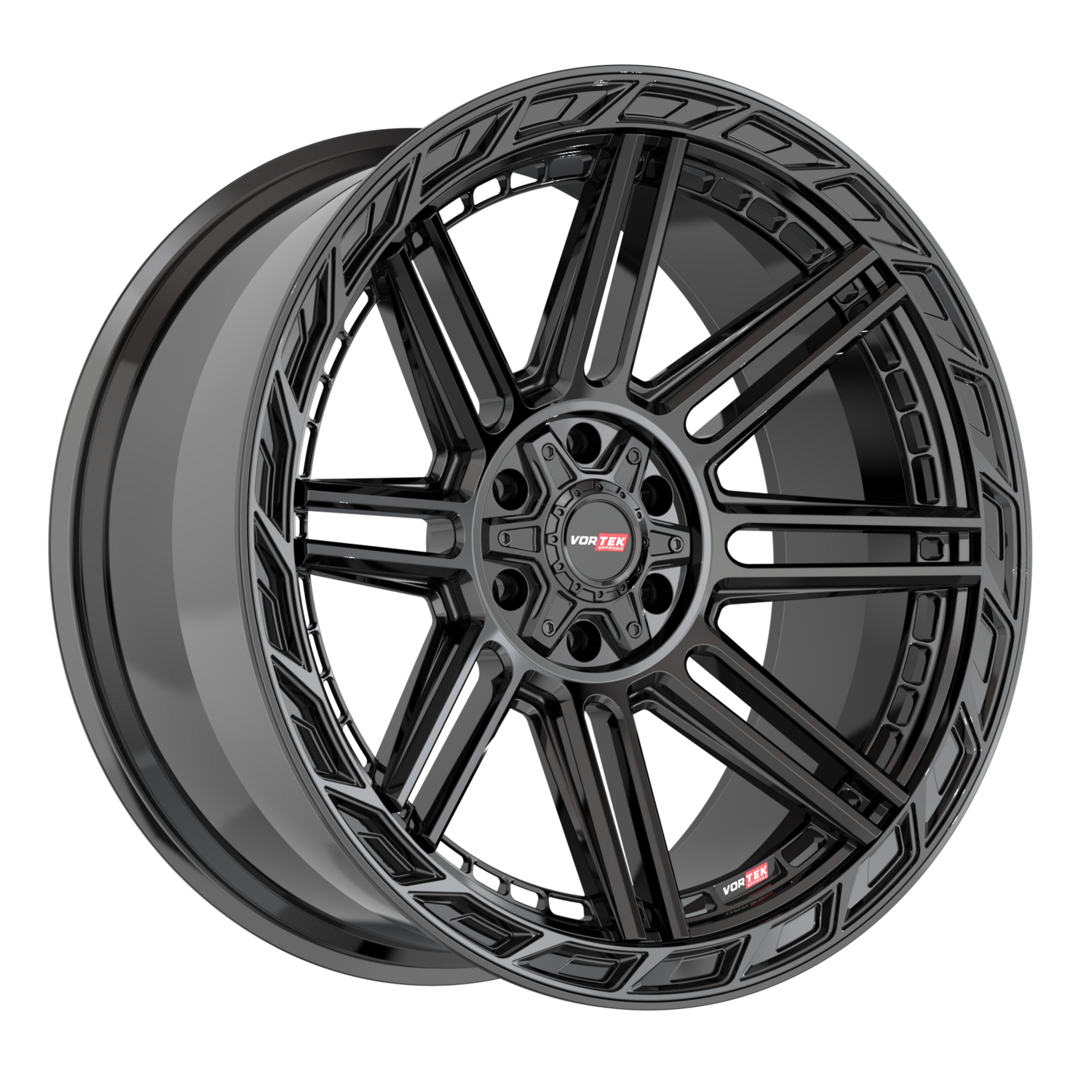 Vortek VRP-501 20X10 6x135 / 6x139.7 -18 Gloss Black