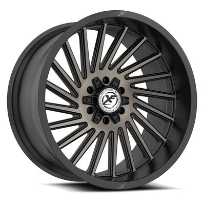 XF OFFROAD 239 20x10 6x135 / 6x139.7 -12 Satin Black Machined Bronze Double Dark Tin