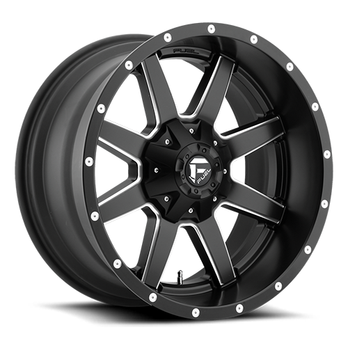 Fuel D538 20x10 6x135 / 6x139.7 MT-BLK-MIL -18MM