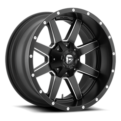 Fuel D538 20x10 6x135 / 6x139.7 MT-BLK-MIL -18MM