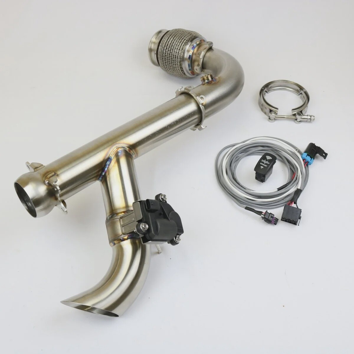 EVOLUTION POWERSPORTS CAN AM X3 &quot;SHOCKER&quot; ELECTRIC SIDE DUMP RACE BYPASS PIPE