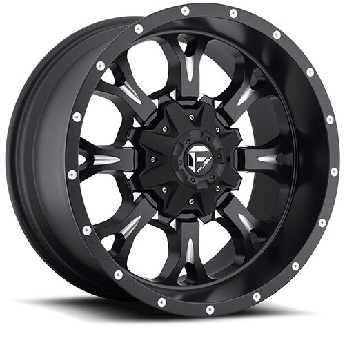 Fuel D517 20x10 8x165.1 / 8x6.5 MT-BLK-MIL -12MM