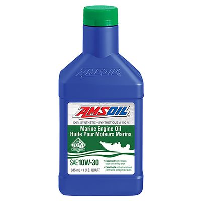 AMSOIL 10W-30 100% SYNTHETIC MARINE ENGINE OIL