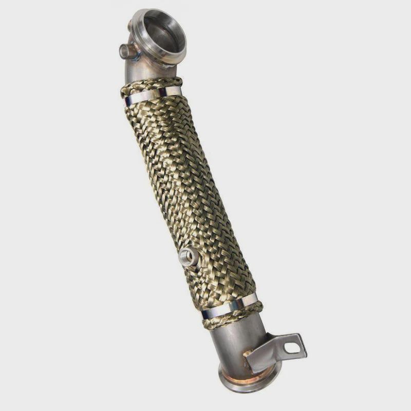 2011-2015 Duramax 3&quot; Stainless Steel Down Pipe (117000600)