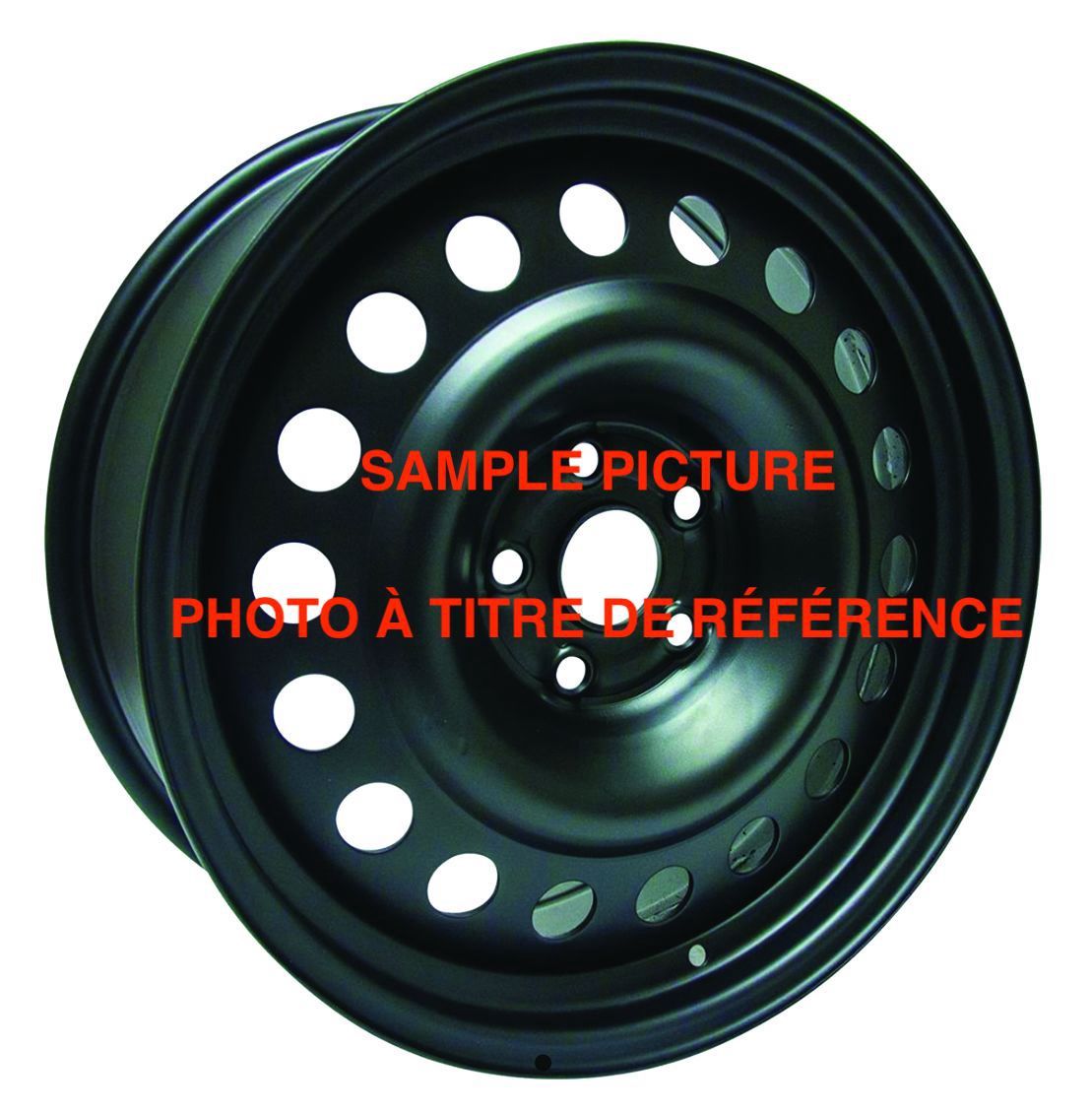 17×6.5 5-127 / OFFSET 40 / C.B. 72 / HUB CENTRIC STEEL RIM