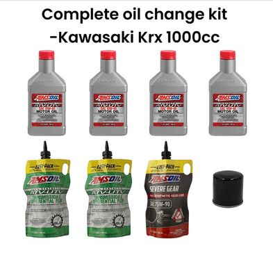 Complete Oil Change Kit - Kawasaki Krx 1000cc