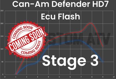 DG CUSTOM ATV CAN-AM DEFENDER HD7 STAGE 3 ECU FLASH (COMING SOON)