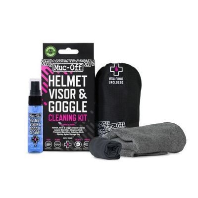 MUC-OFF VISOR, LENS &amp; GOGGLES CLEANING KIT V2