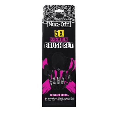 MUC-OFF BRUSH SET (5X)