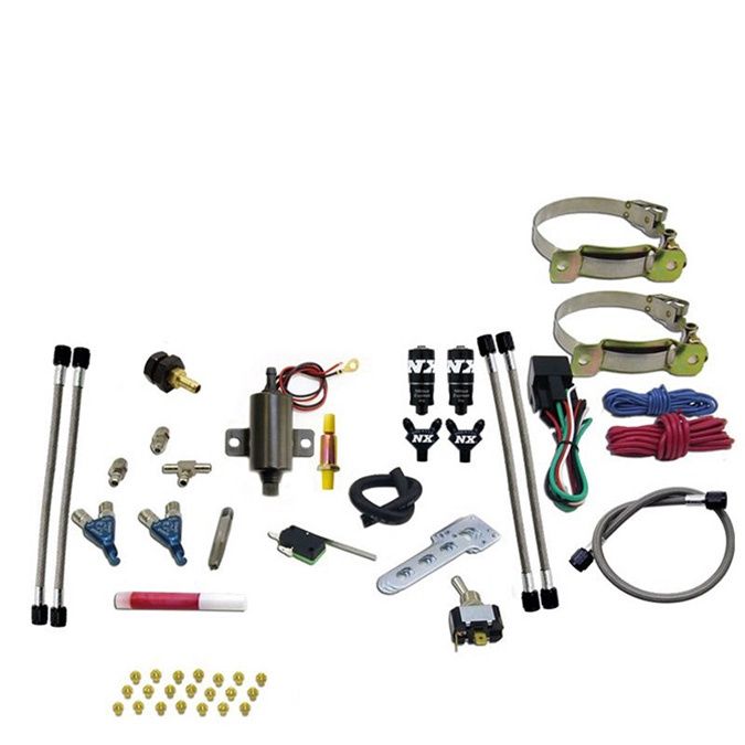 Nitrous Express Two Cylinder Piranha System (No Bottle)