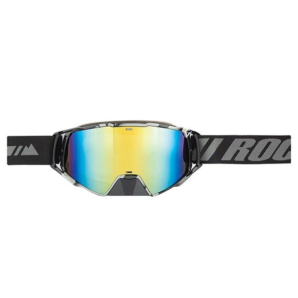 JOE ROCKET RKT GOGGLES MIRROR DOUBLE LENS BLACK FRAME