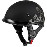 GMAX HH65 CORVUS MT HALF HELMET GREY