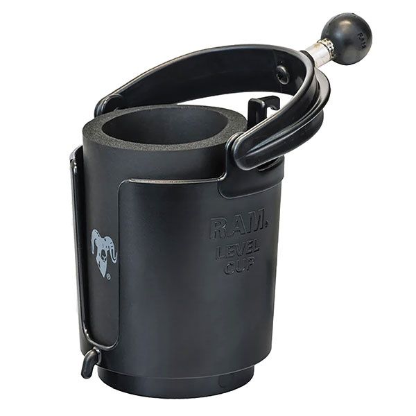 RAM MOUNTS LEVEL CUP 16OZ DRINK HOLDER WITH BALL