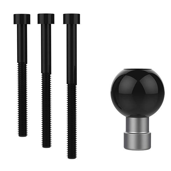 RAM MOUNTS MOTORCYCLE HANDLEBAR CLAMP BASE &amp; BOLTS