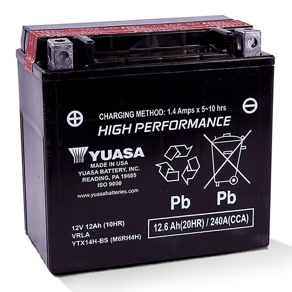 YUASA AGM Battery YTX14H-BS