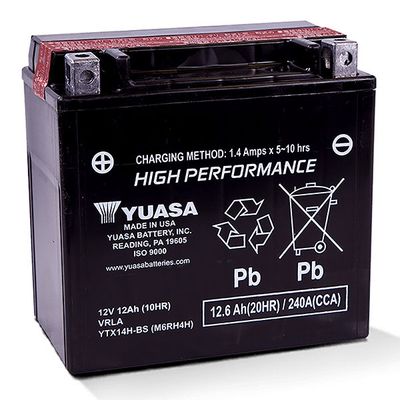 YUASA AGM Battery YTX14H-BS
