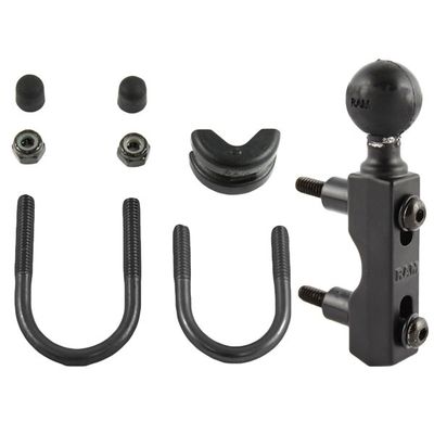 RAM Motorcycle Brake/Clutch Reservoir &amp; Handlebar Ball Base Single Ball