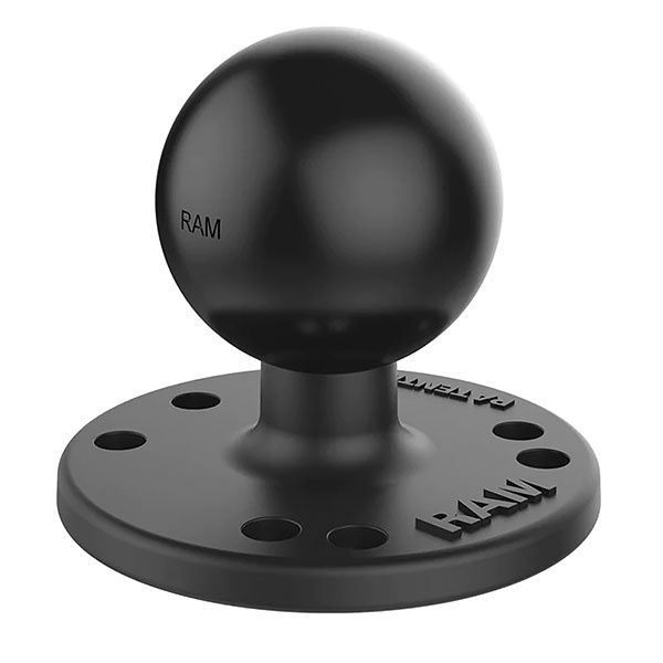 RAM MOUNTS BALL ADAPTER WITH HARDWARE FISHFINDERS GARMIN