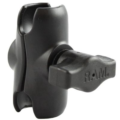 RAM Double Socket Arm B Size Short Short Arm, Black