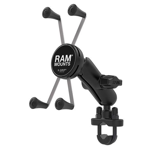 RAM MOUNTS X-GRIP 5&quot;+ LARGE PHONE MOUNT &amp; HANDLEBAR BASE
