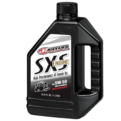 Maxima Racing Oils SXS Engine 100% Syntheticetc Oil 5W50