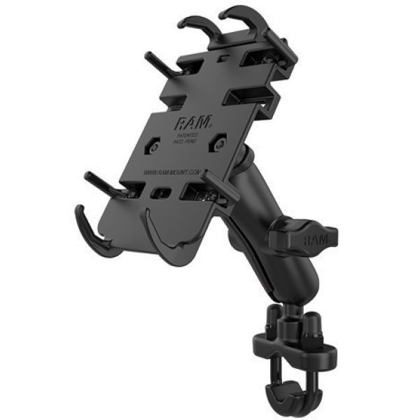 RAM MOUNTS QUICK-GRIP PHONE MOUNT HANDLEBAR BASE STANDARD