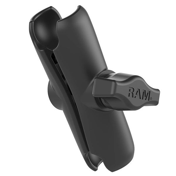 RAM Double Socket Arm - B Size Medium Medium Arm, Black