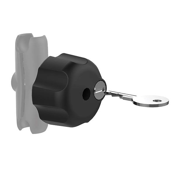 RAM MOUNTS KEY LOCK KNOB WITH INSERT B SOCKET ARMS