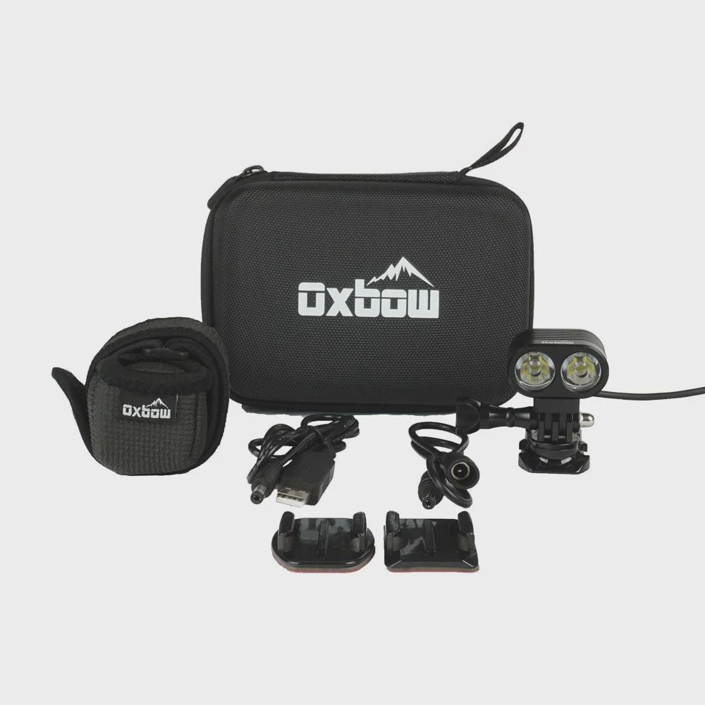 Oxbow Gear Voyager Dirt Bike / Snowmobile Helmet Light Kit